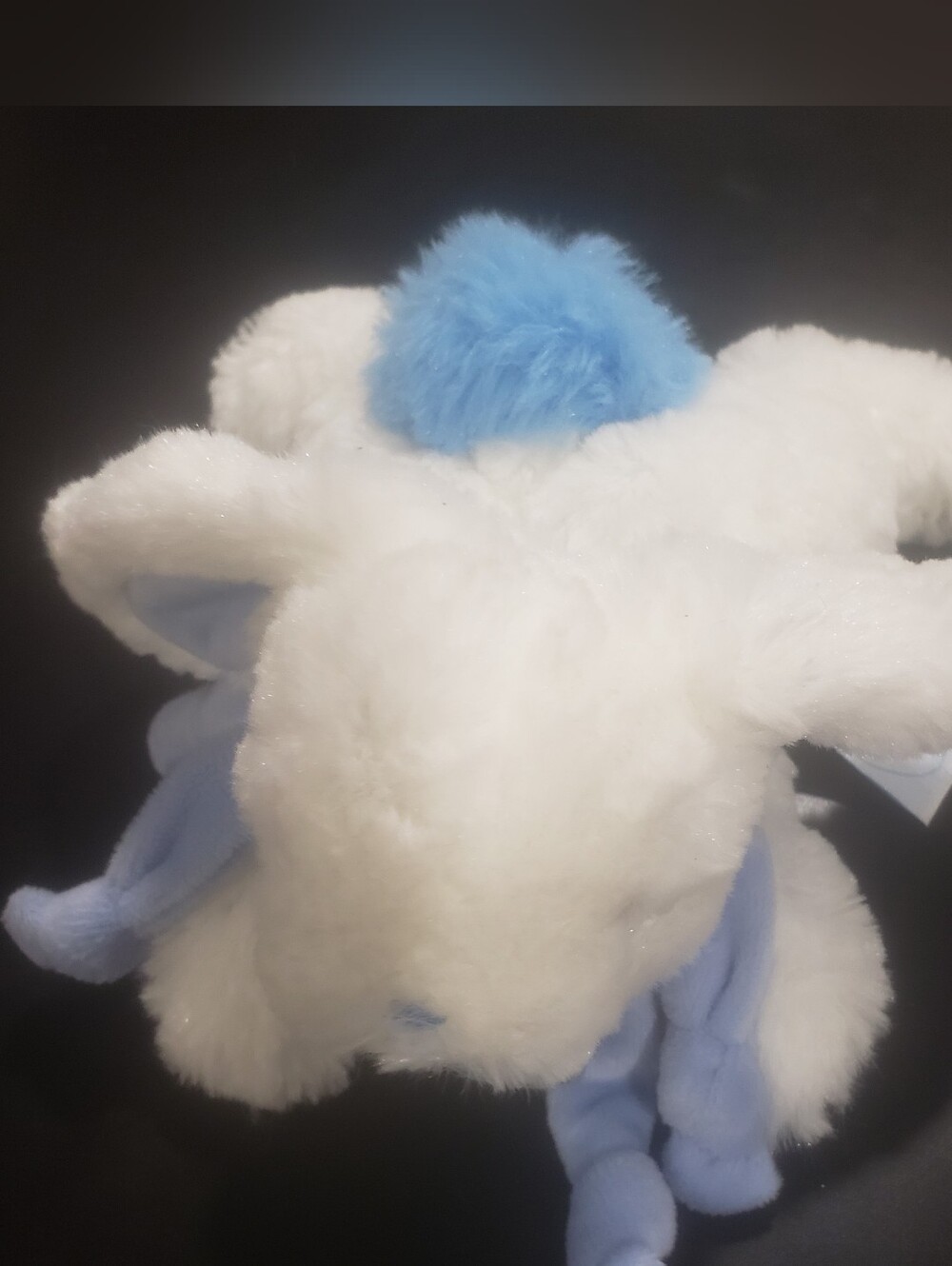 Doudou et Compagnie Plush Bunny Rabbit Lapin Bonbon Baby Toy Paris Blue 23cm